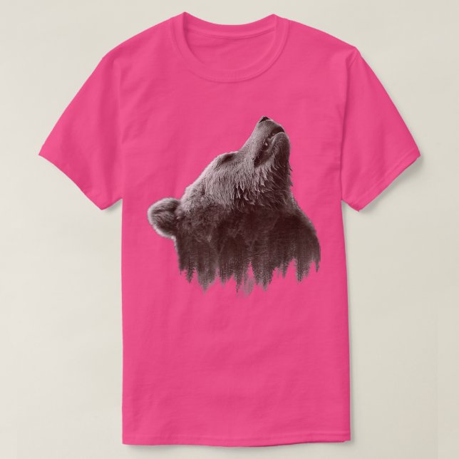 Holys Bear Night Men  T-Shirt (Design Front)