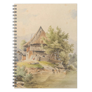 Holzhütte am See – Carl Lafite Notebook