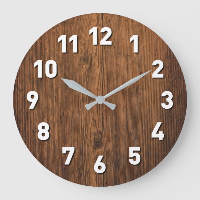 holzuhr large clock (Front)