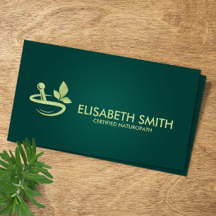 Homaeopathy - Herbal Medicine Professional  Business Card