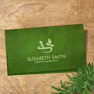 Homaeopathy - Herbal Medicine Professional  Business Card