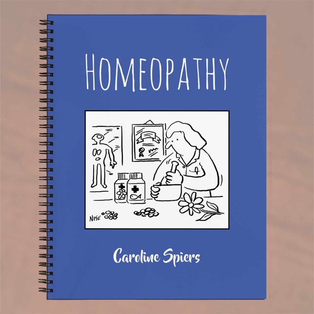 Homaeopathy Notes Record with Recipient's Name Notebook (Creator Uploaded)