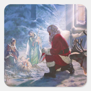 Homage by Danny Hahlbohm Square Sticker