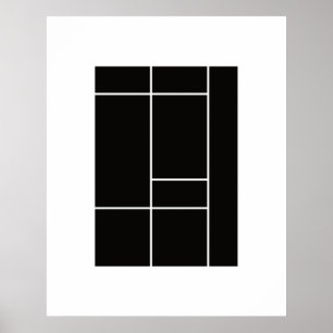 Homage to Mondrian 1.3 Poster