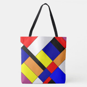 Homage to Mondrian Tote Bag