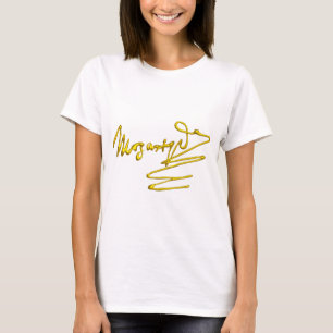 HOMAGE TO MOZART / 3D Gold Signature T-Shirt