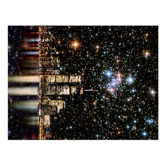 Homage to World Trade Centre. Postcard
