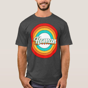 Homan Name Shirt Vintage Homan Circle