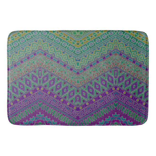 Hombre Bandanna Bath Mat (Front)