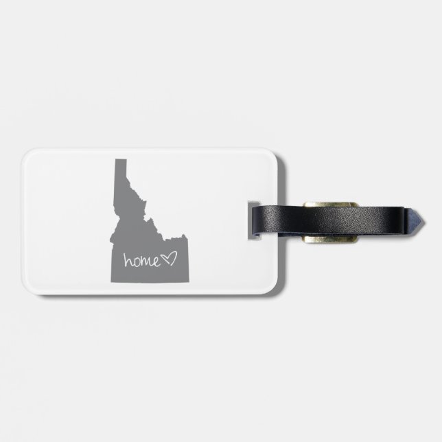 Home <3 Idaho Luggage Tag (Back Horizontal)