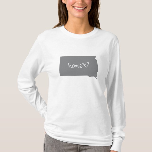 Home <3 South Dakota T-Shirt (Front)