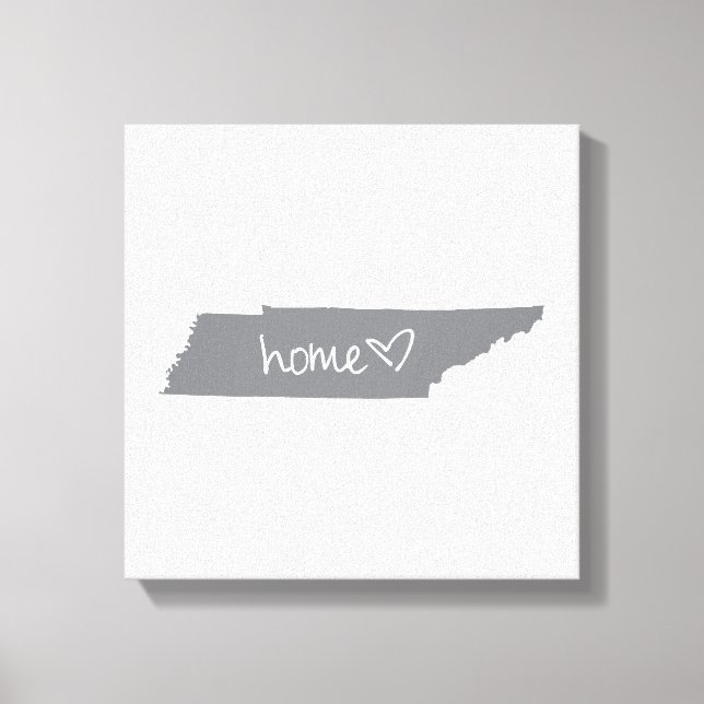 Home <3 Tennessee Canvas Print (Front)