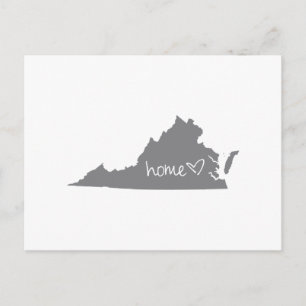 Home <3 Virginia Postcard