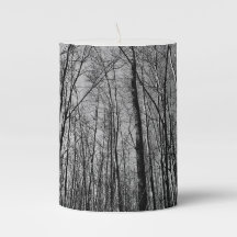 home accent, home decor, black and white trees