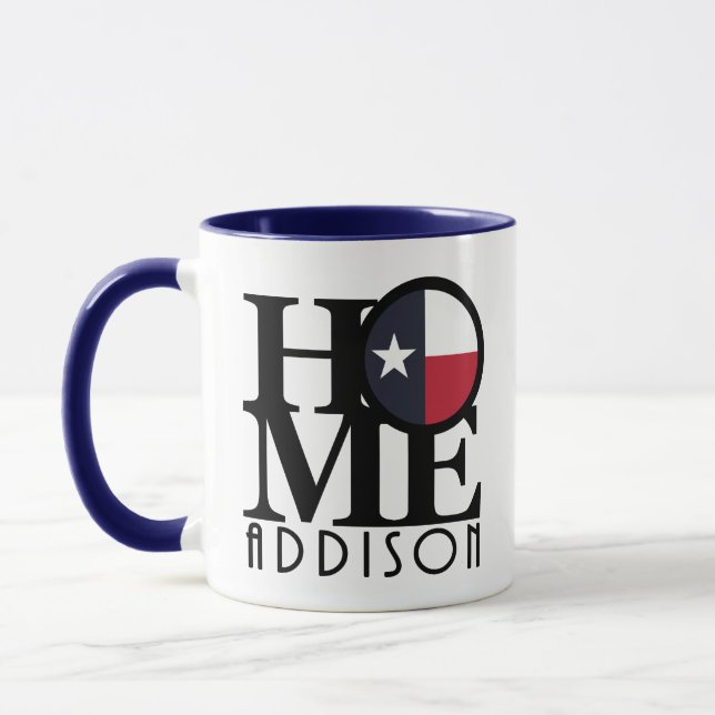 HOME Addison Texas 11oz Mug (Left)