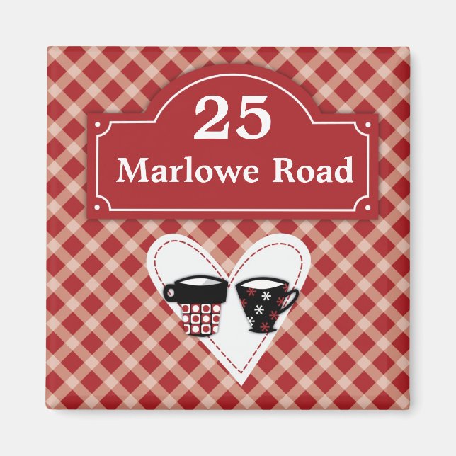 HOME ADDRESS MAGNET (Front)