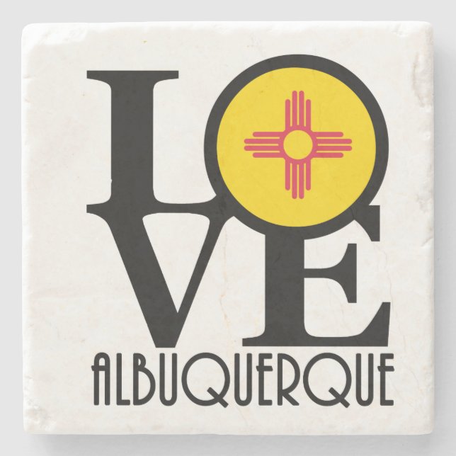 HOME Albuquerque Stone Coaster (Front)