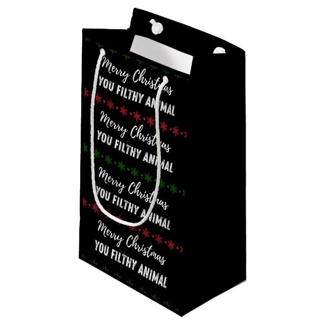 Home Alone Christmas Gift Bag (Front Angled)
