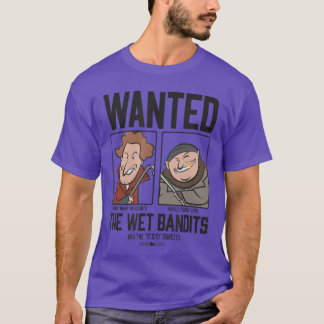 Home Alone Wet Bandits Wanted Poster Cartoon boy T-Shirt