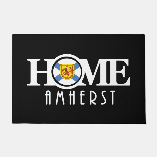 HOME Amherst Nova Scotia  Doormat (Front)