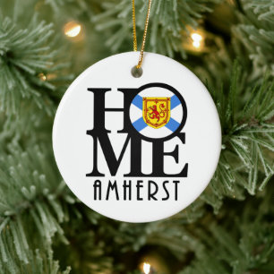 HOME Amherst NS Ceramic Tree Decoration