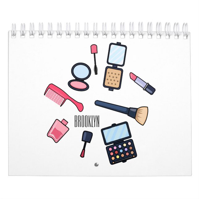 Home appliance cartoon illustration calendar (Cover)