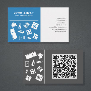 Home Appliance Repair Business Card