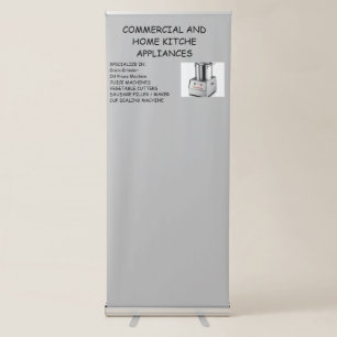 HOME APPLIANCES RETRACTABLE BANNER