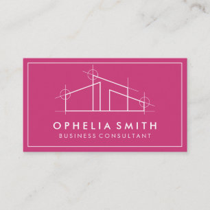 Home Architect Logo Business Card