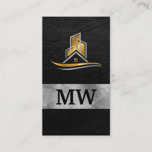 Home Architect Real Estate Logo Business Card