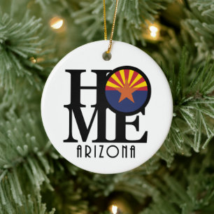 HOME Arizona Ceramic Tree Decoration