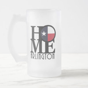 HOME Arlington Frosted Glass Beer Mug