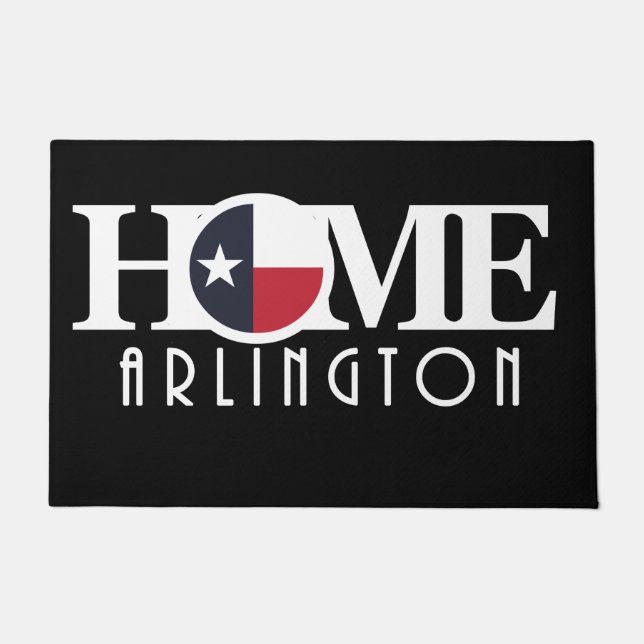 HOME Arlington Texas Doormat (Front)