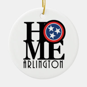 HOME Arlington TN Ceramic Tree Decoration