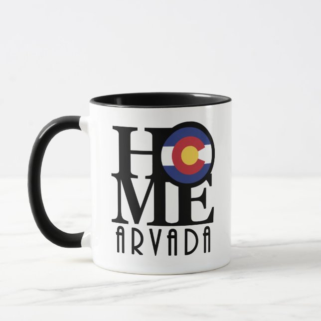HOME Arvada Coloado 11oz Mug (Left)