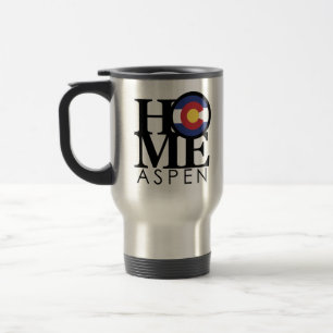 HOME Aspen Colorado Travel Mug