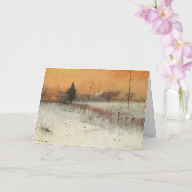 Home at Montclair, George Innes Art Card (Orchid)