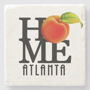 HOME Atlanta Georgia Stone Coaster