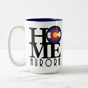 HOME Aurora Colorado 15oz Two-Tone Coffee Mug