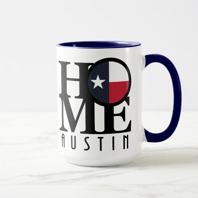 HOME Austin Texas 15oz Mug (Right)