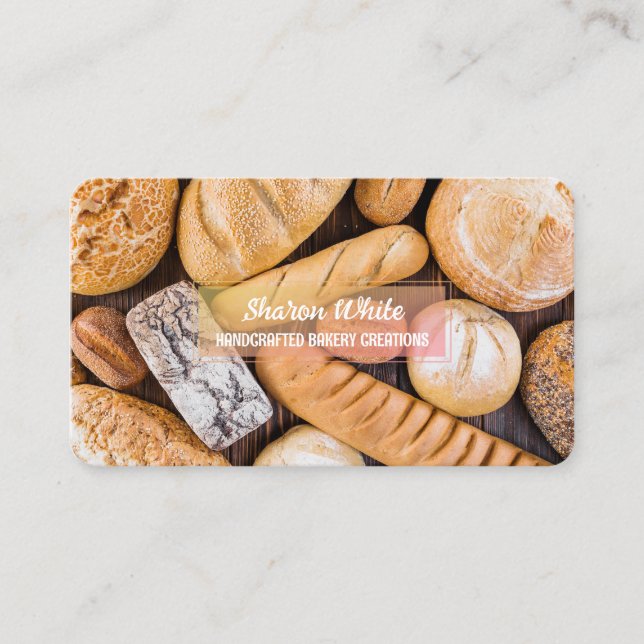 Home Bakery Business Card (Front)