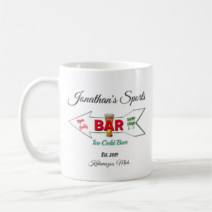 Home Bar Tavern Pub Man Cave Coffee Toddy Mug Cup