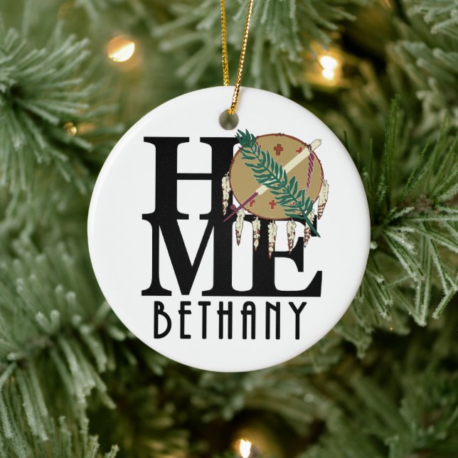 HOME Bethany Oklahoma Ceramic Tree Decoration (Tree)