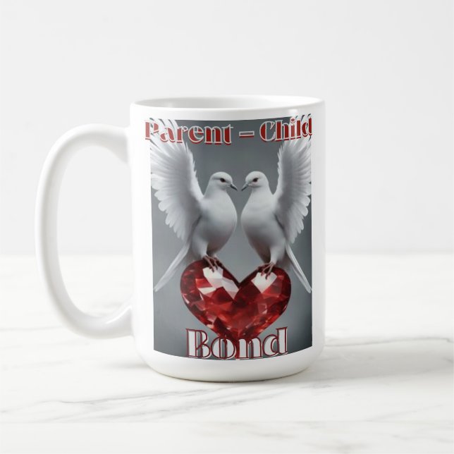 Home Birds Mug. Coffee Mug (Left)