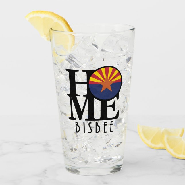 HOME Bisbee Arizona Glass (Front Ice)