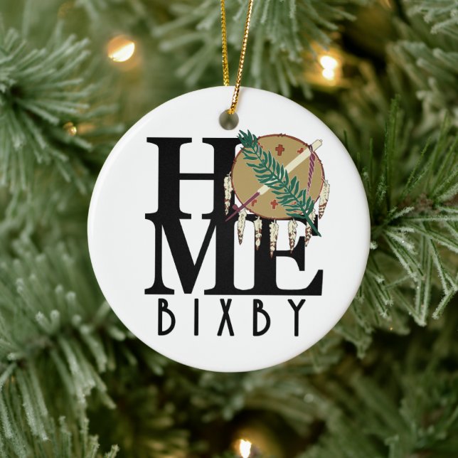 HOME Bixby Oklahoma Ceramic Tree Decoration (Tree)