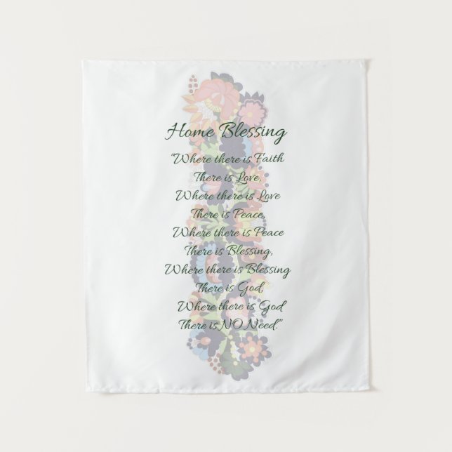 Home Blessing Tapestry (Front)