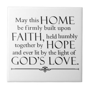 Home Blessing Tile