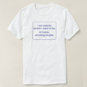 Home (blue) T-Shirt