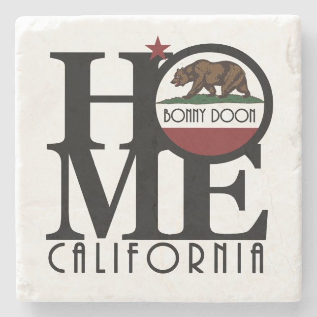 HOME Bonny Doon Stone Coaster (Front)